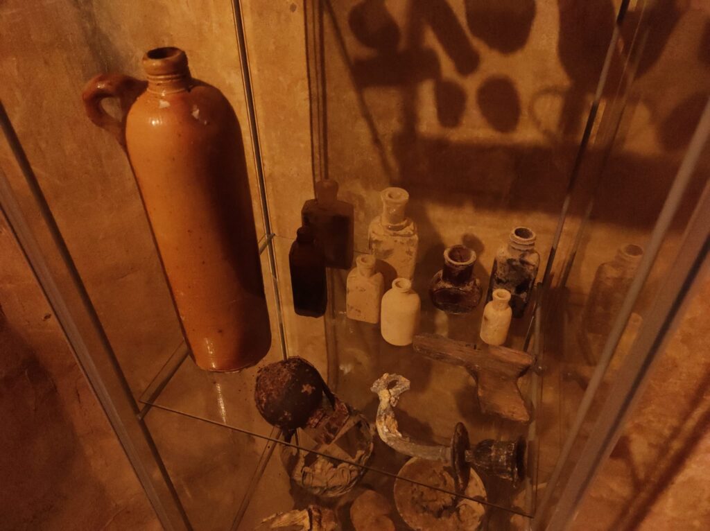 Interior de las Catacumbas del Beaterio